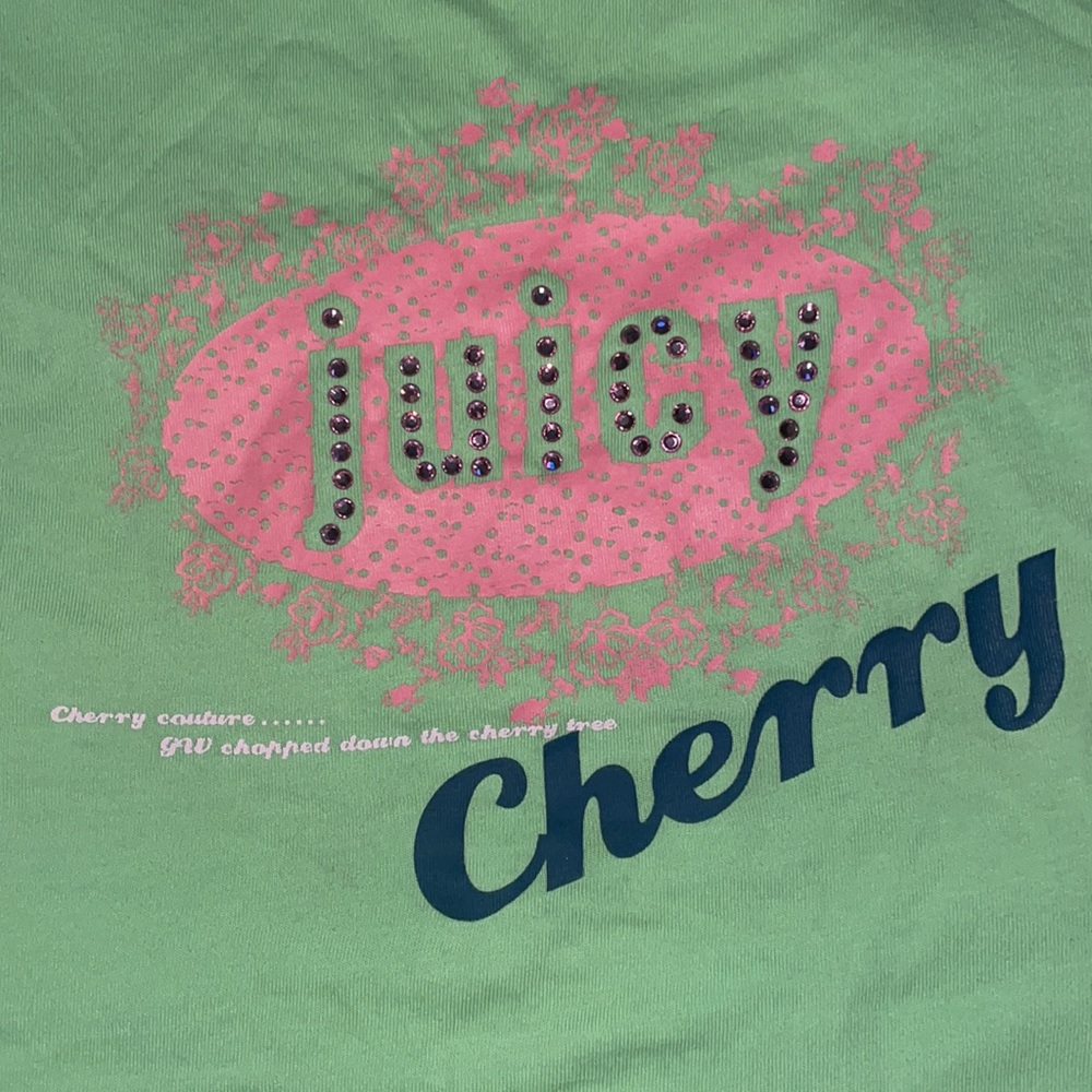 authentic vintage juicy couture shirt